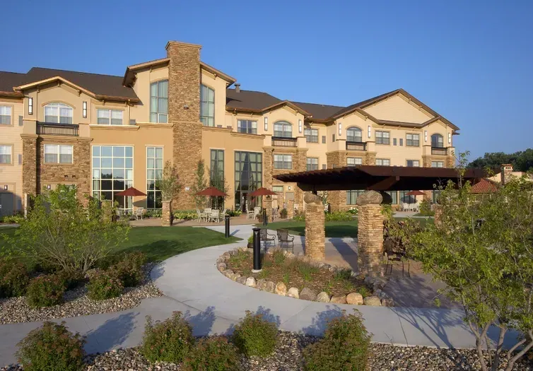 Back Exterior of the Clubhouse in Sioux Falls, SD